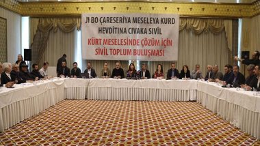 Nûnerên Platforma Piştgirî û Parastina Şaristaniyê: Bi hêvî ne pêvajoya aştiyê dest pê bike