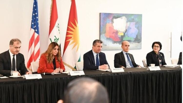 Mesrûr Barzanî bi çend sazî û peymangehên siyasî, hizrî û lêkolînê yên Amerîkayê re dicive