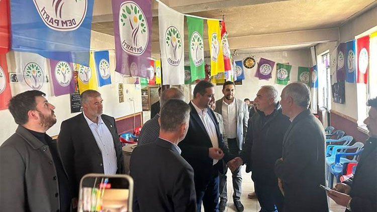 Êlih: Berbijêrê HUDA PARê çû serdana DEM Partiyê