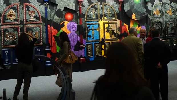 Kürd ressam Güneştekin’in New York sergisine olağanüstü ilgi