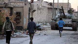 Suriye'deki iç savaşın bininci günü