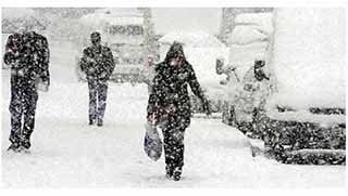 Kurdistan'ın kuzeyi kar altında...