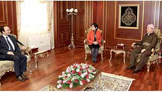 Barzani 'Arabulucu'larla görüştü