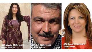 Savcı üç vekil için olumsuz mütalaa verdi.