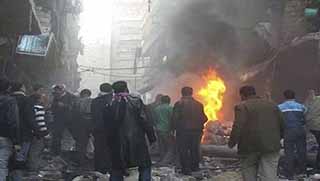 Halep’te savaş dramı! Cesetler teşhis için sergileniyor