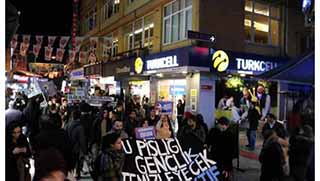 Taksim'de müdahale: 5 gözaltı