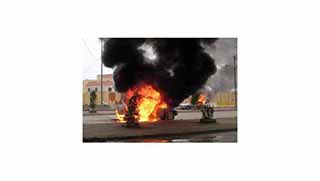 Felluce top ateşi altında