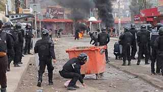 Seyid Sadıq'ta polis göstericiyi katledince kaymakam istifa etti.