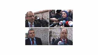 Gazeteciler görüşme sonrası izlenimlerini anlattı