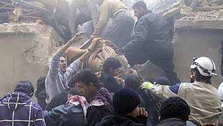 Halep'te ekmek fırınına saldırı: 25 ölü