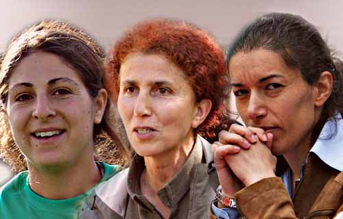 Sakine Cansız, Leyla Şaylemez ve Fidan Doğan'ı anma