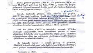 MİT Daire Başkanı İmzalı Paris Katliamı Belgesi