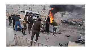 Suriye sınırında patlama