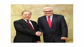  Barzani Berlin'de Steinmeier ile görüştü