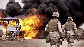 Bağdat patlamalarla sarsılıyor