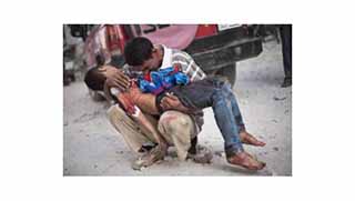  Suriyeli çocukların acısı tarifsiz