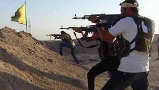 Irak sınırında YPG - El Kaide savaşı