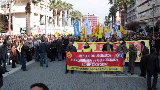  Meb yasası'na karsı grev