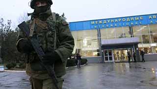  Kırım havalimanlarında silahlı işgal