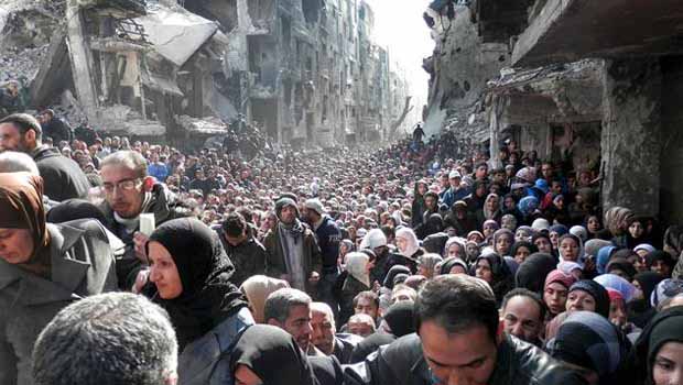  Suriye rejimi "açlığı silahı olarak kullanıyor"
