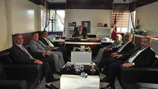 Kobanî Kantonu'ndan Türkiye'ye ilk resmi ziyaret 