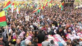 Qamişlo'da hayatını kaybedenlerin sayısı 10'a yükseldi