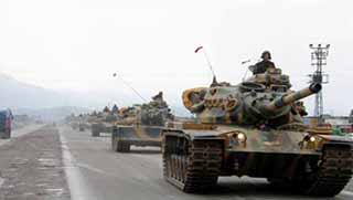 Federal Kürdistan sınırı asker ablukasında