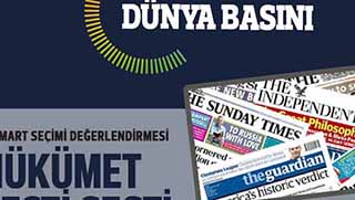 Dünya basını: Başarılı Buldu