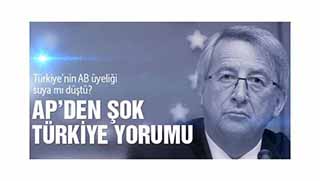 AP'den Türkiye'ye müzakere şoku!