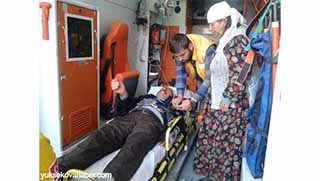 Şine'de karakol protestosuna müdahale 