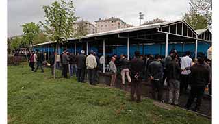 Amed'de 20 PKK'li için taziye çadırı kuruldu