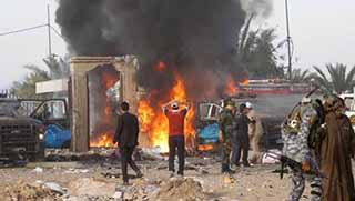 Irak'ta Seçim mitinginde patlama