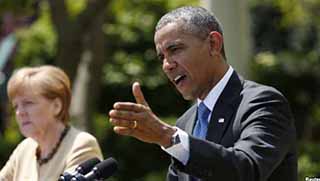 Obama ve Merkel’den Rusya’ya Sert Çıkış