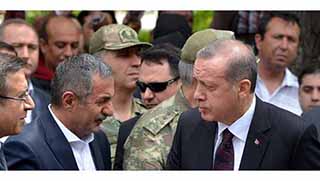 Erdoğan Soma'da konuştu: "Bunlar olağan şeylerdir"