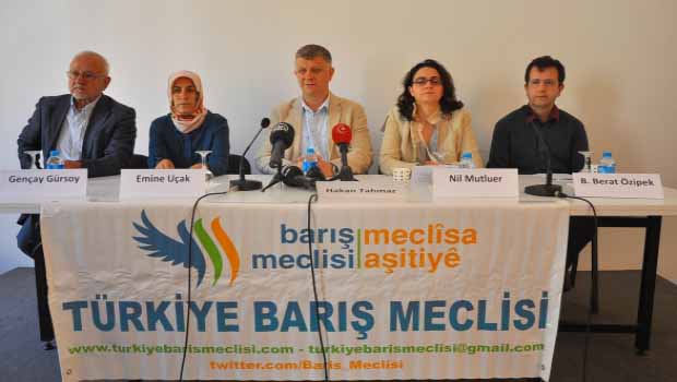 Türkiye Barış Meclisi: Görüşmeler müzakere aşamasına taşınmalı