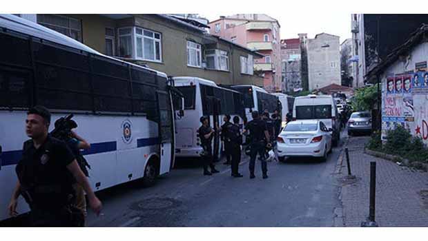Okmeydanı abluka altında