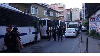 Okmeydanı abluka altında