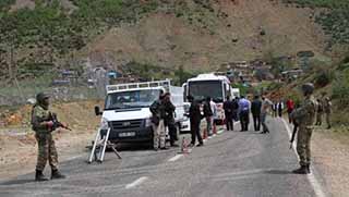 Lice’de savaş manzaraları!