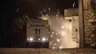 Silvan'da çatışmalar gece boyu devam etti