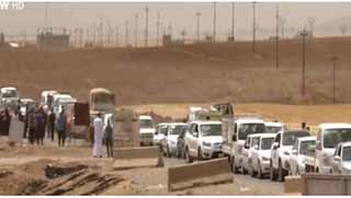  Binlerce Kişi Musul'u Terk Ediyor