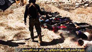 Irak: IŞİD "katliam" fotosu yayınladı