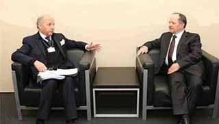 Fransa, Barzani'ye teşekkür etti