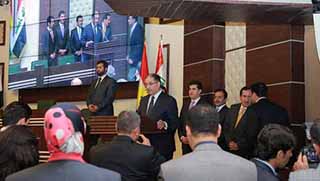 Kürdistan Bölge Hükümeti yeni Bakanlar Kurulu 