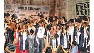  İlk Kurdi öğretmenleri mezun oldu