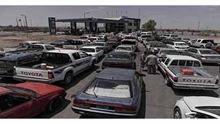 Kürdistan bölgesinde benzin kuponu uygulaması