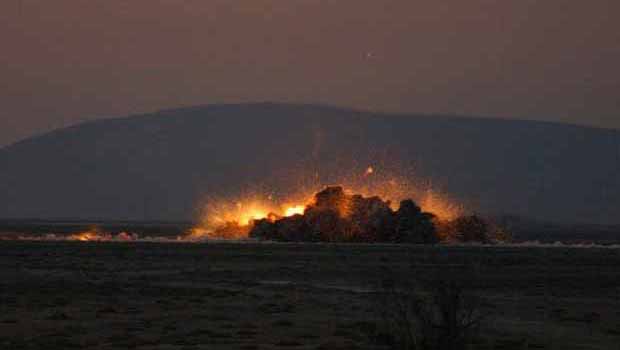  Musul'da IŞİD'in bulunduğu noktalar bombalandı 