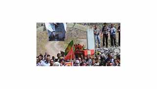 Kobani'de Şehid düşen YPG'li Fazıl Kalapak Hakkari'de toprağa verildi