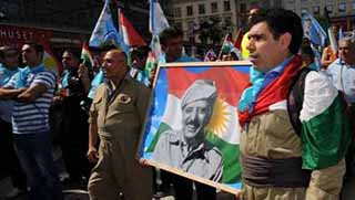  Dr. Qasımlo’nun katledilişinin 25. yıldönümünde İran rejimi protesto edildi