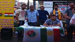  Kürdistan Referandumuna, İmza Kampanyalı Destek