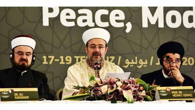 Diyanet İşleri Başkanı:Müslüman-Müslüman'ı katlediliyor